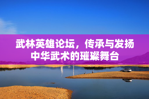 武林英雄论坛，传承与发扬中华武术的璀璨舞台