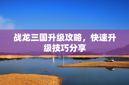 战龙三国升级攻略，快速升级技巧分享