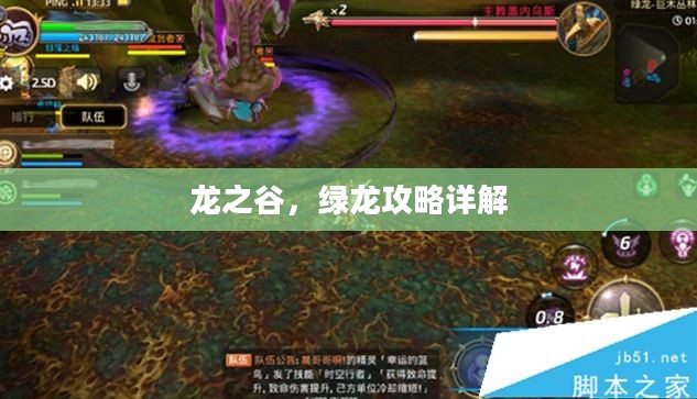 龙之谷，绿龙攻略详解