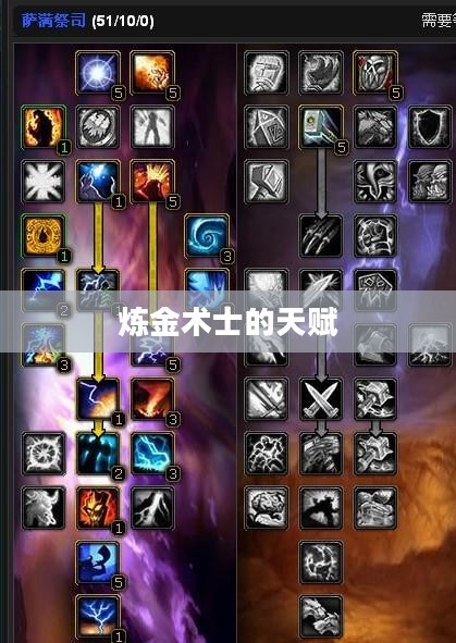 炼金术士的天赋，掌握元素之力与神秘技艺