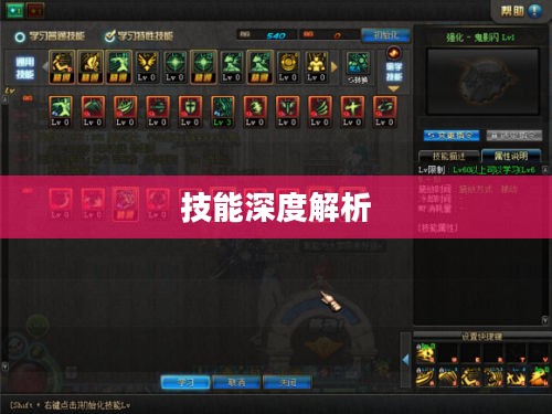 DNF鬼泣技能深度解析 DNF鬼泣技能深度解析