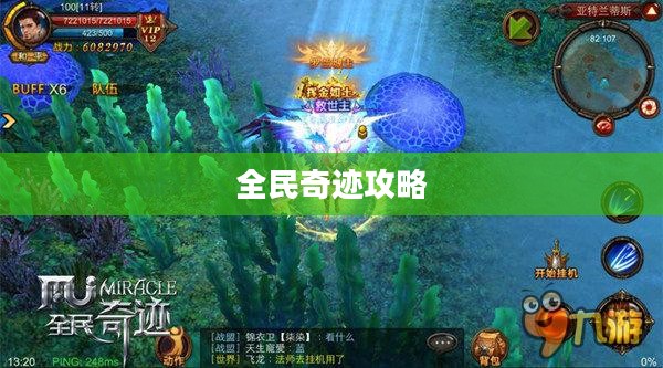 全民奇迹攻略，探索未知世界的秘诀