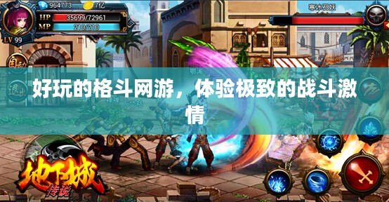 好玩的格斗网游，体验极致的战斗激情