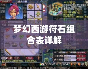 梦幻西游符石组合表详解