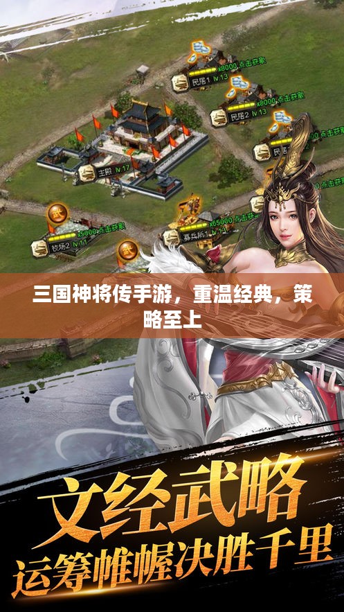 三国神将传手游，重温经典，策略至上