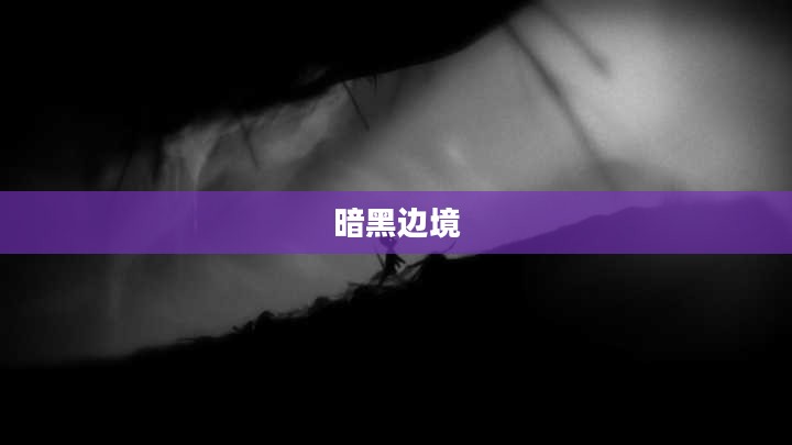 暗黑边境，探索未知的领域