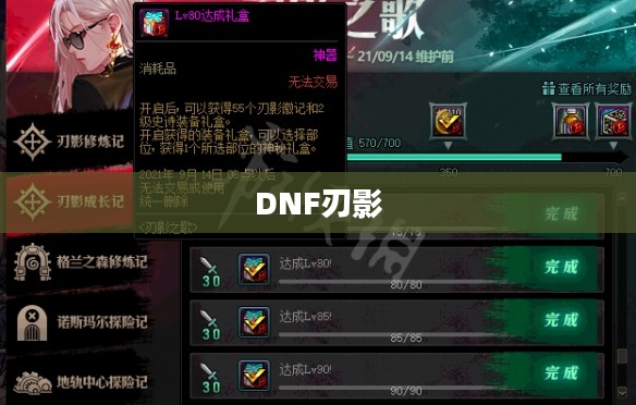 DNF刃影升级攻略 DNF刃影升级攻略