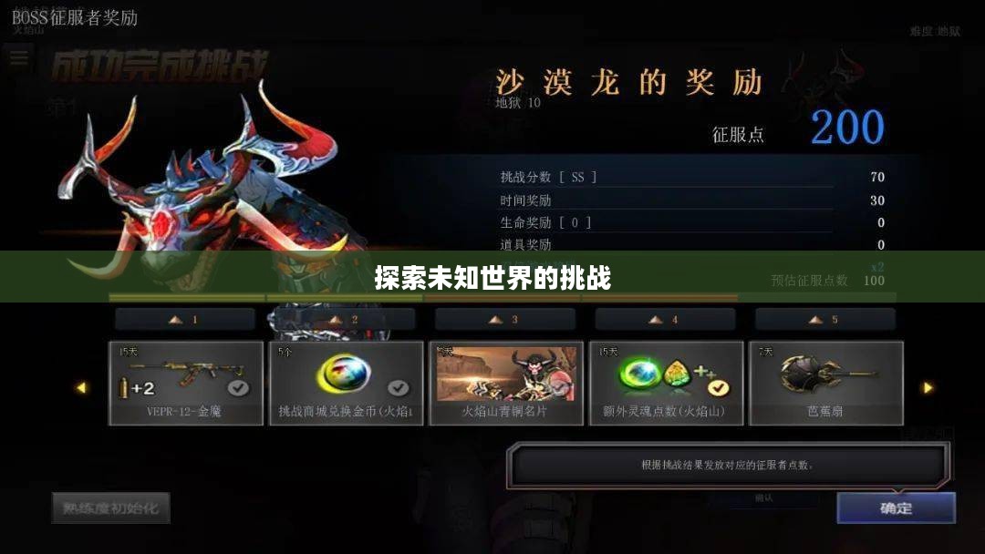 征服私服，探索未知世界的挑战与荣耀