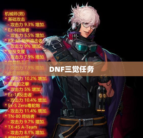 DNF三觉任务，探索与觉醒之路