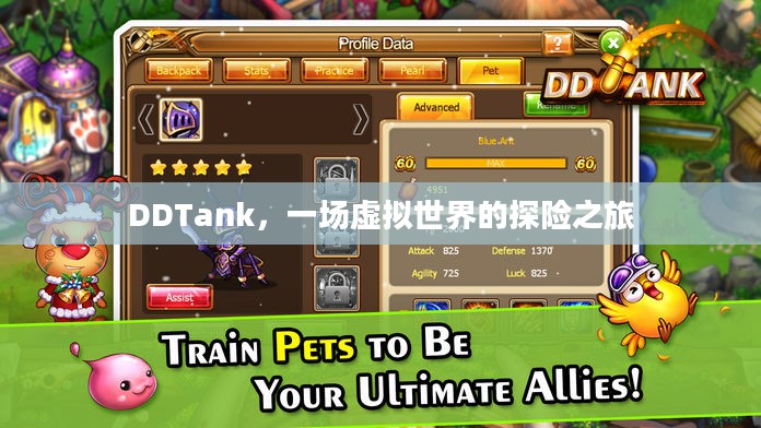 DDTank,一场虚拟世界的探险之旅 DDTank,一场虚拟世界的探险之旅