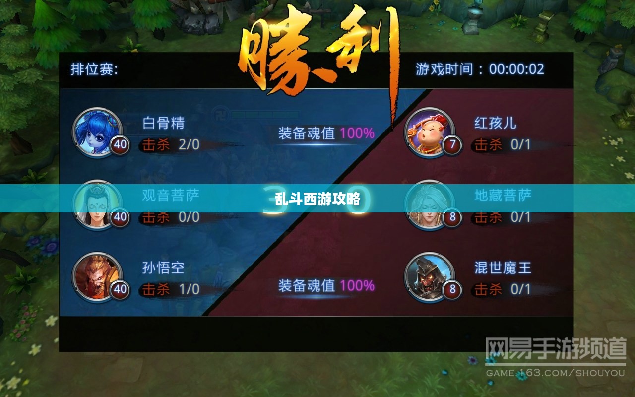 乱斗西游攻略大全，掌握游戏精髓，轻松登顶排行榜