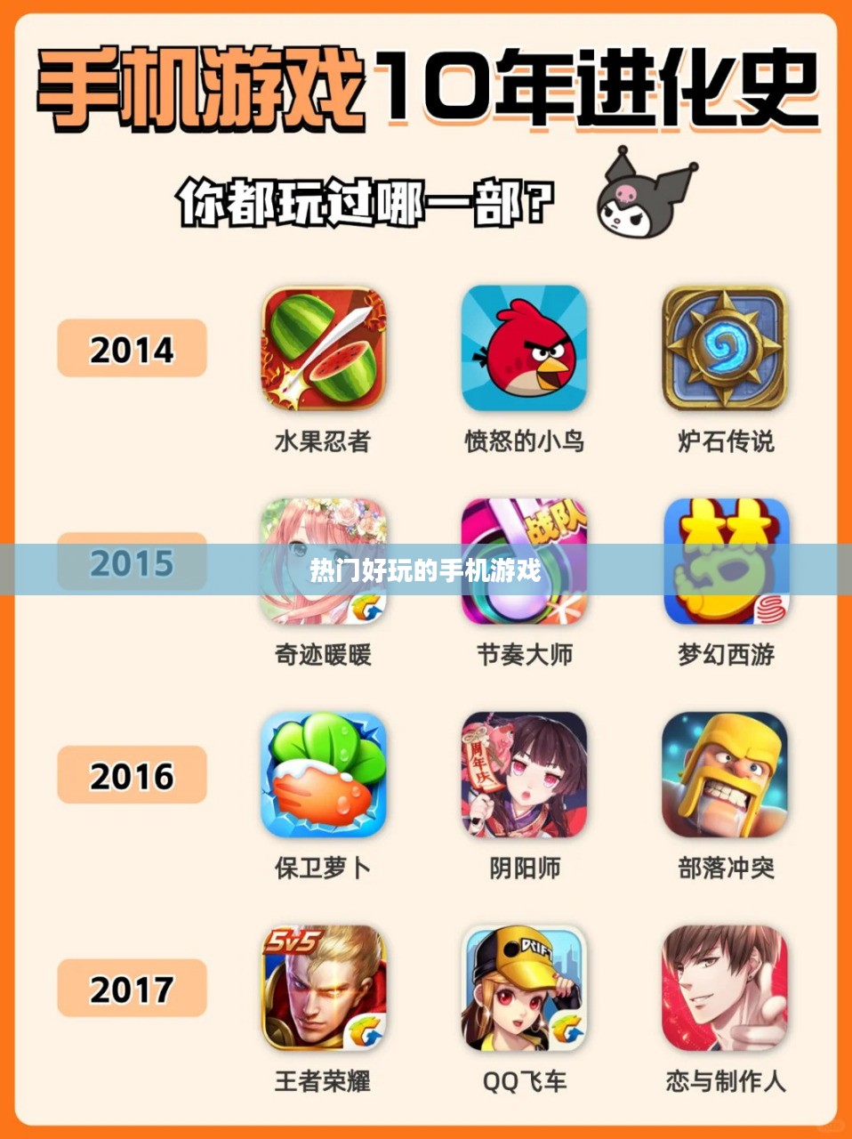 当下热门好玩的手机游戏推荐 当下热门好玩的手机游戏推荐