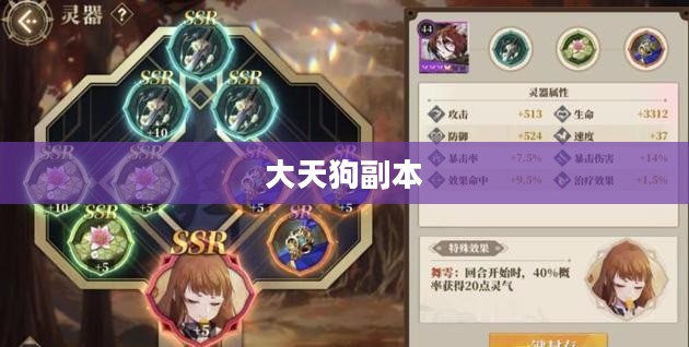 大天狗副本，挑战与探索的神秘之地