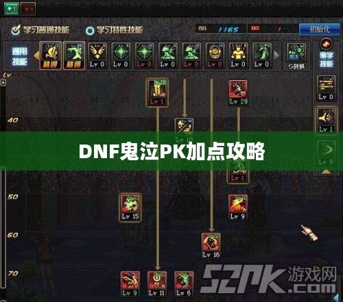 DNF鬼泣PK加点攻略