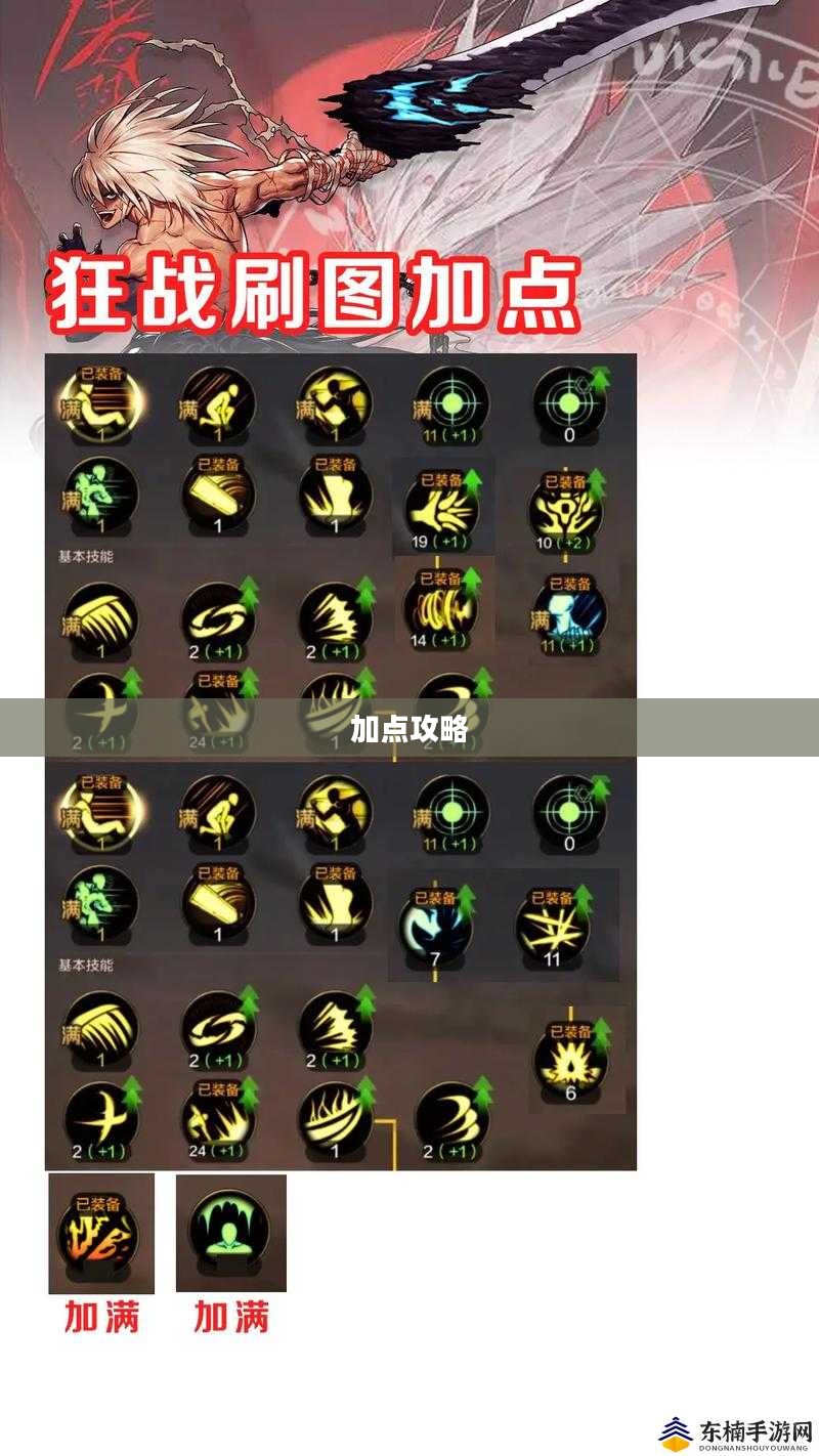龙之谷狂战士加点攻略 龙之谷狂战士加点攻略