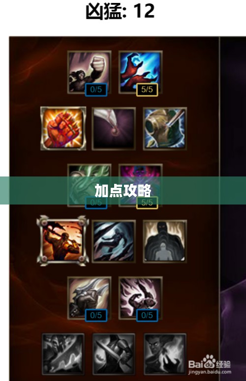 诺克萨斯之手加点攻略