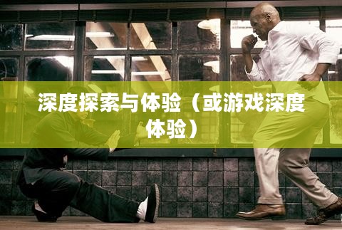叶问3手游,深度探索与体验 叶问3手游,深度探索与体验