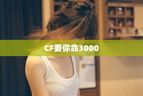 CF要你命3000，游戏背后的故事与挑战