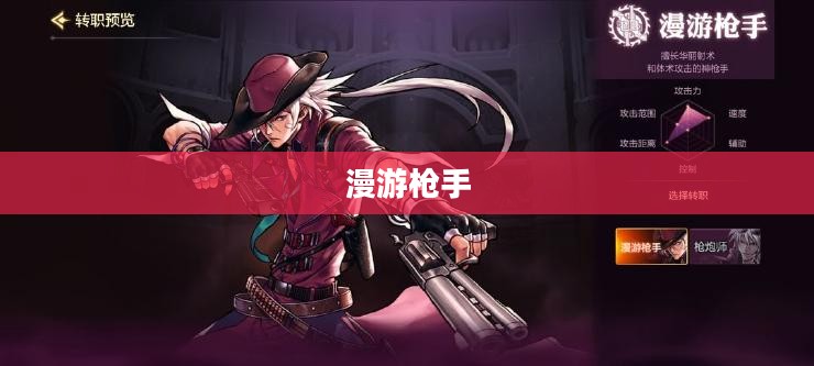 漫游枪手，武器的选择与运用艺术