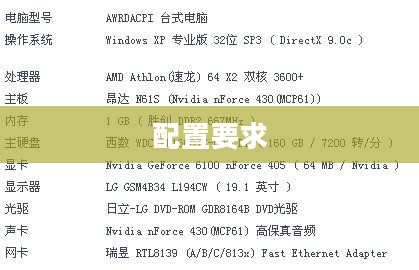 鹿鼎记游戏配置要求详解 鹿鼎记游戏配置要求详解