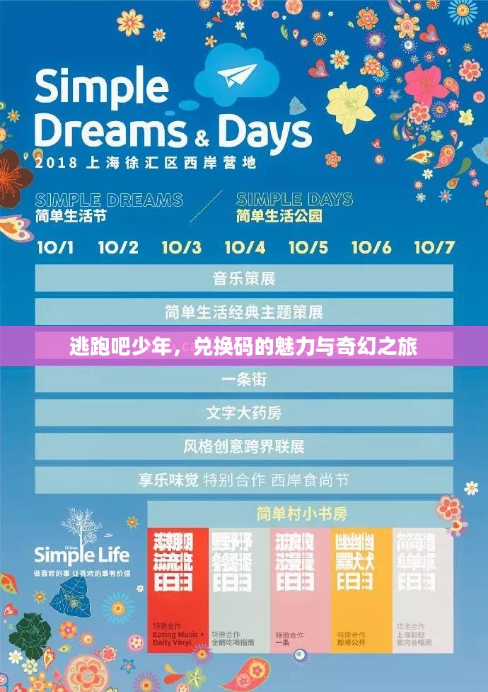 逃跑吧少年,兑换码的魅力与奇幻之旅 逃跑吧少年,兑换码的魅力与奇幻之旅