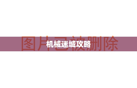 机械迷城攻略，探索未知世界的秘密之门