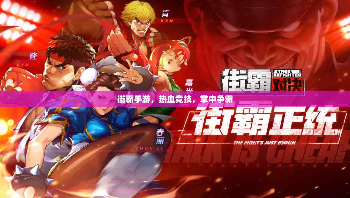 街霸手游，热血竞技，掌中争霸