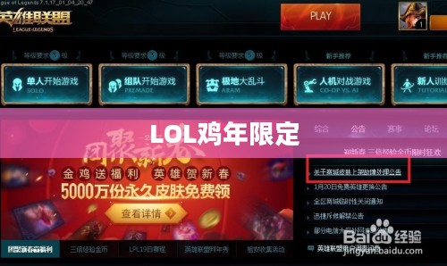 LOL鸡年限定，独特魅力与收藏价值