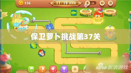 保卫萝卜挑战第37关，一场策略与勇气的较量