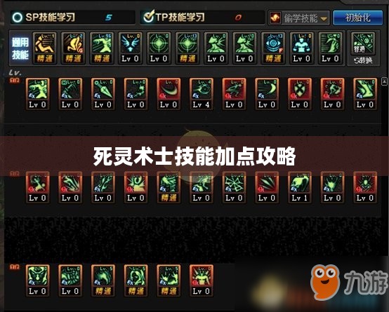 死灵术士技能加点攻略