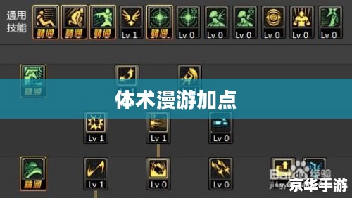 体术漫游加点——探索最佳战斗策略