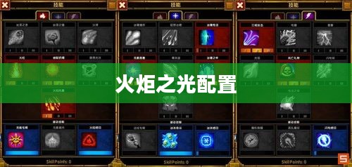 火炬之光配置，打造最佳游戏体验的关键要素
