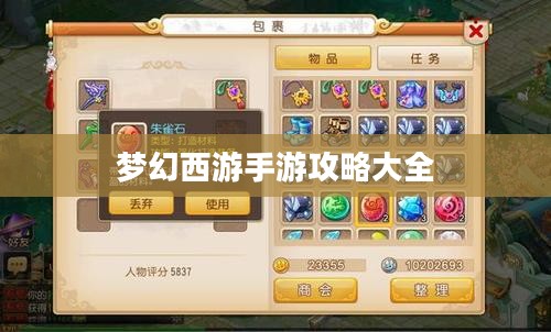 梦幻西游手游攻略大全