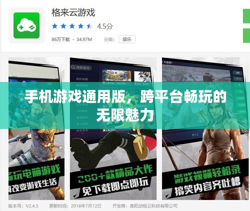 手机游戏通用版，跨平台畅玩的无限魅力