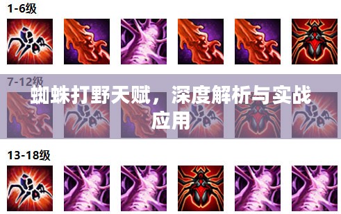 蜘蛛打野天赋,深度解析与实战应用 蜘蛛打野天赋,深度解析与实战应用
