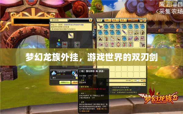 梦幻龙族外挂，游戏世界的双刃剑