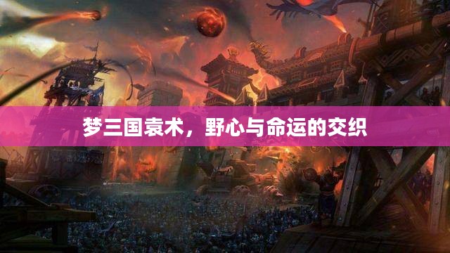 梦三国袁术，野心与命运的交织