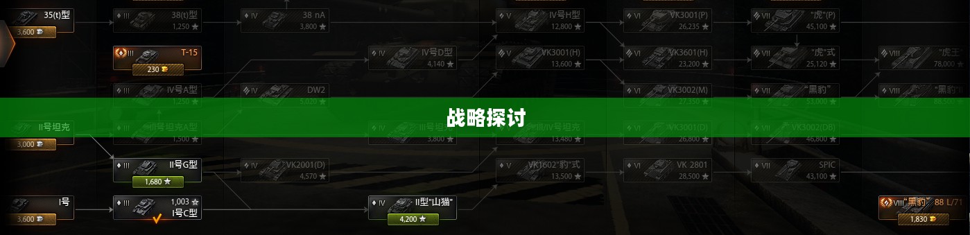 坦克世界升级树,深度解析与战略探讨 坦克世界升级树,深度解析与战略探讨