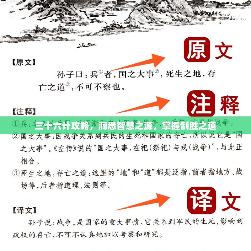 三十六计攻略，洞悉智慧之源，掌握制胜之道