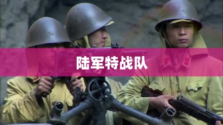 陆军特战队，精英中的精英