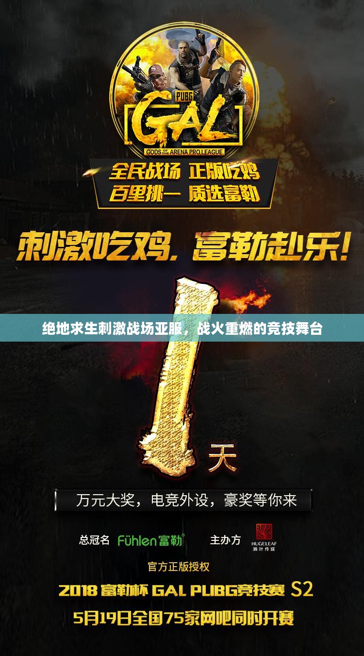 绝地求生刺激战场亚服，战火重燃的竞技舞台