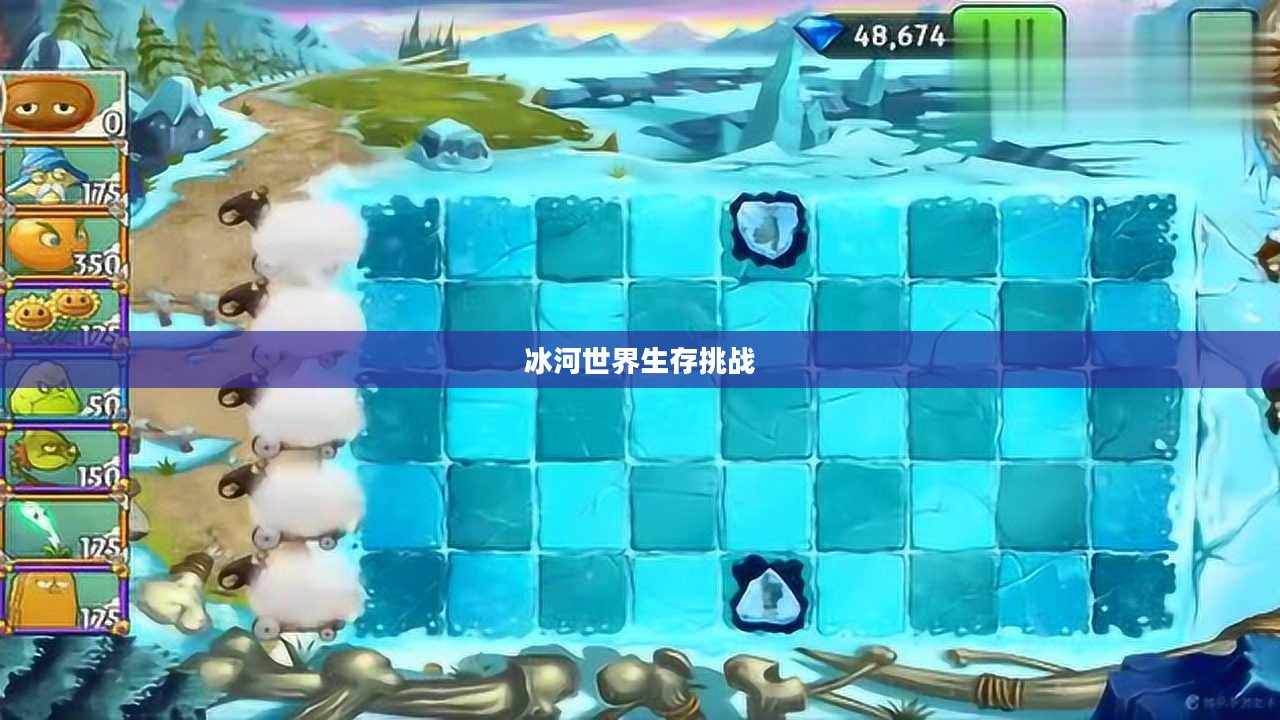 植物大战僵尸2，冰河世界的生存挑战