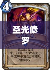圣光修罗，神秘与力量的交织