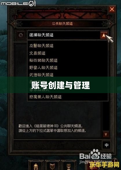 《暗黑破坏神3》账号:创建与管理指南 《暗黑破坏神3》账号:创建与管理指南