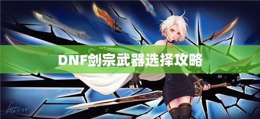 DNF剑宗武器选择攻略