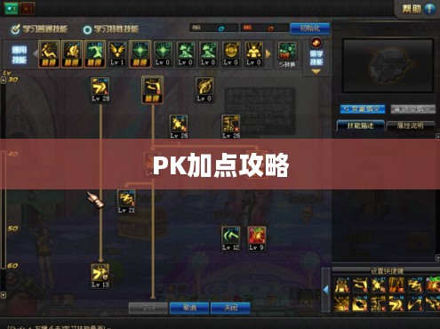 DNF女漫游PK加点攻略