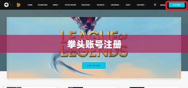 如何注册拳头账号，详细步骤与注意事项