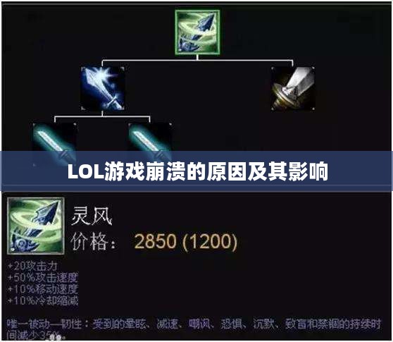 LOL游戏崩溃的原因及其影响