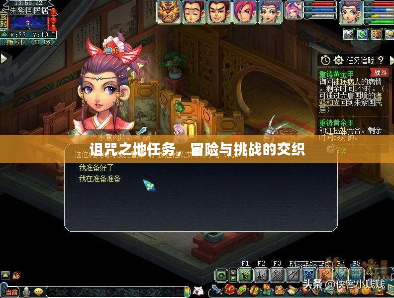 诅咒之地任务，冒险与挑战的交织