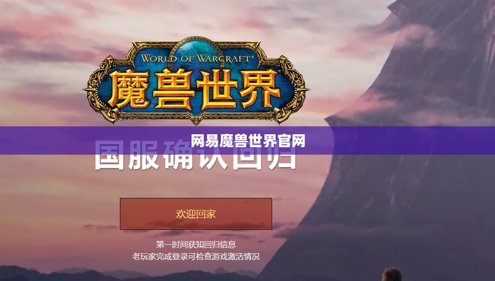 网易魔兽世界官网,玩家的精神家园 网易魔兽世界官网,玩家的精神家园